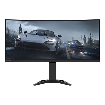 Lenovo 34" G34w-30 Curved UWQHD Monitor VA panel 165Hz- HDMI,DP