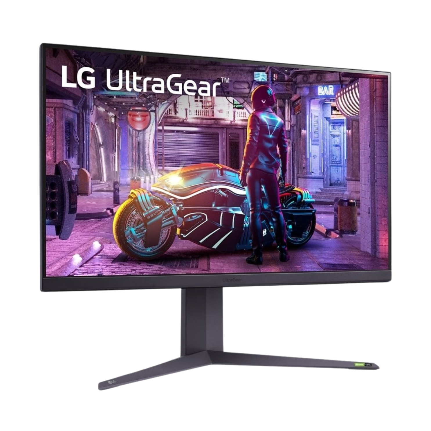 LG 32" 32GQ850-B UltraGear Flat QHD Gaming Monitor IPS panel 240Hz- DP,HDMI,USB